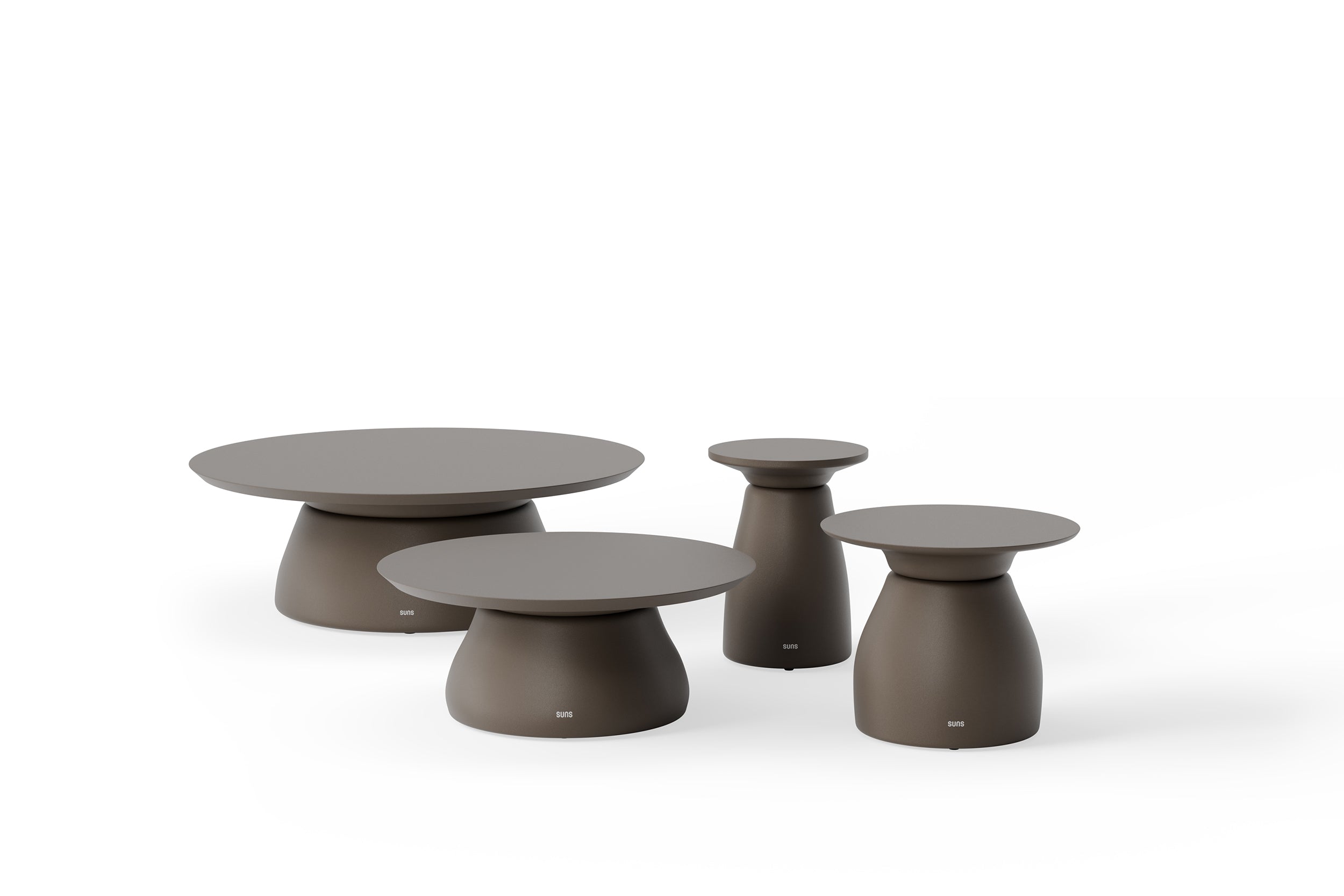 Salontafel Farzi - Ø80x31 - Bronze