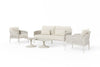 Loungestoel Fiavè - Camel sand - Misty rope - Beachy bouclé
