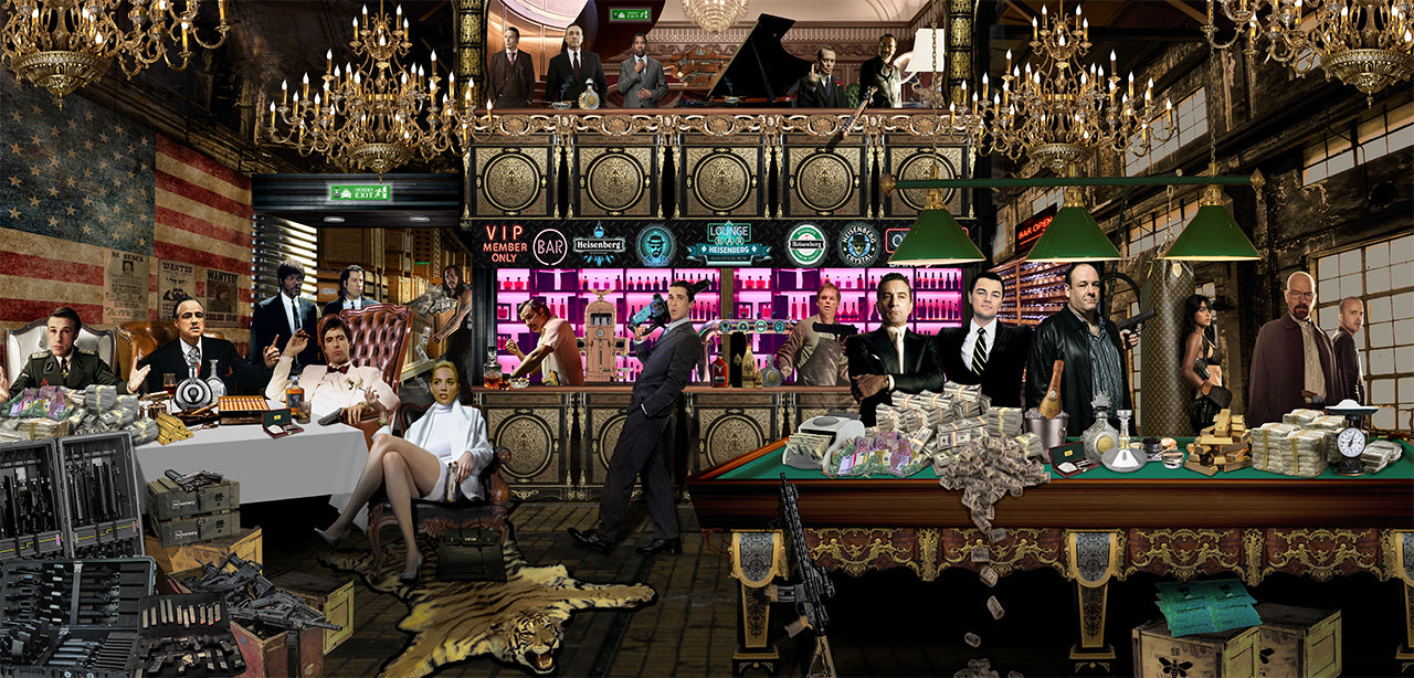 Foto Art - 'Gangster reunion'