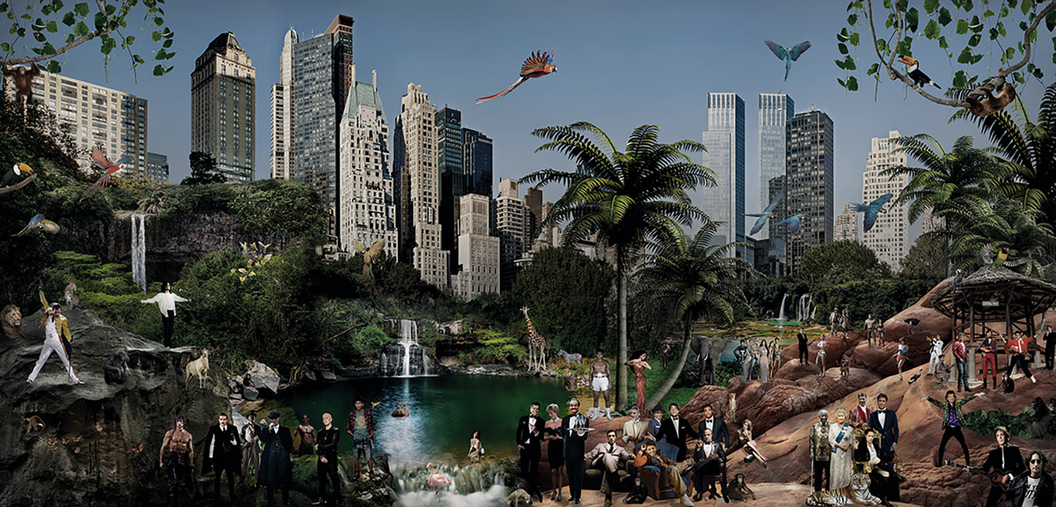 Foto Art - 'New York hangout Color'