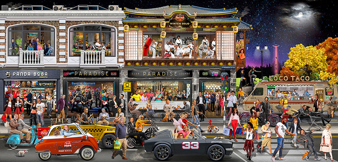 Foto Art - 'Another day in Paradise'