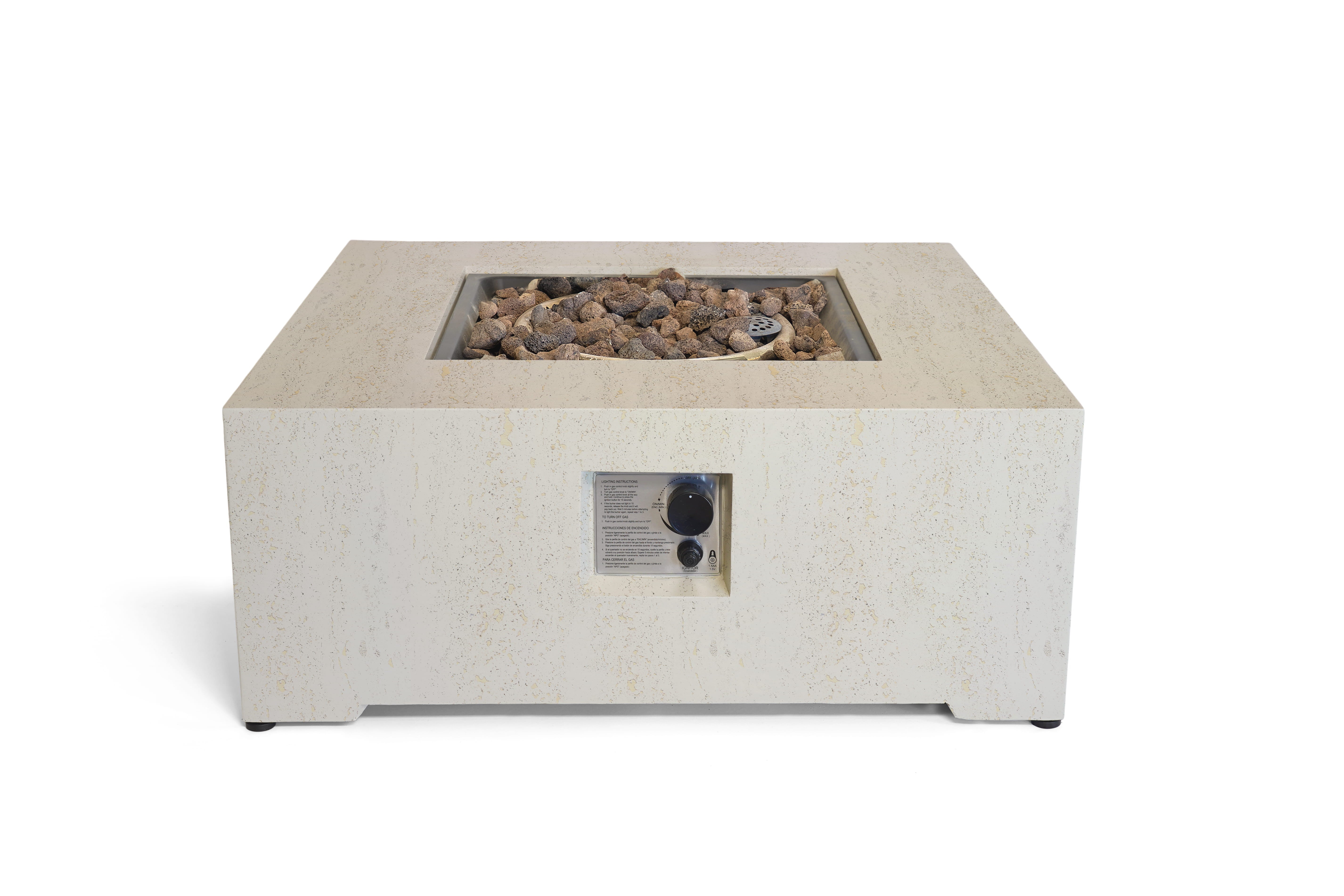 Vuurtafel Estate - 88 - Travertine