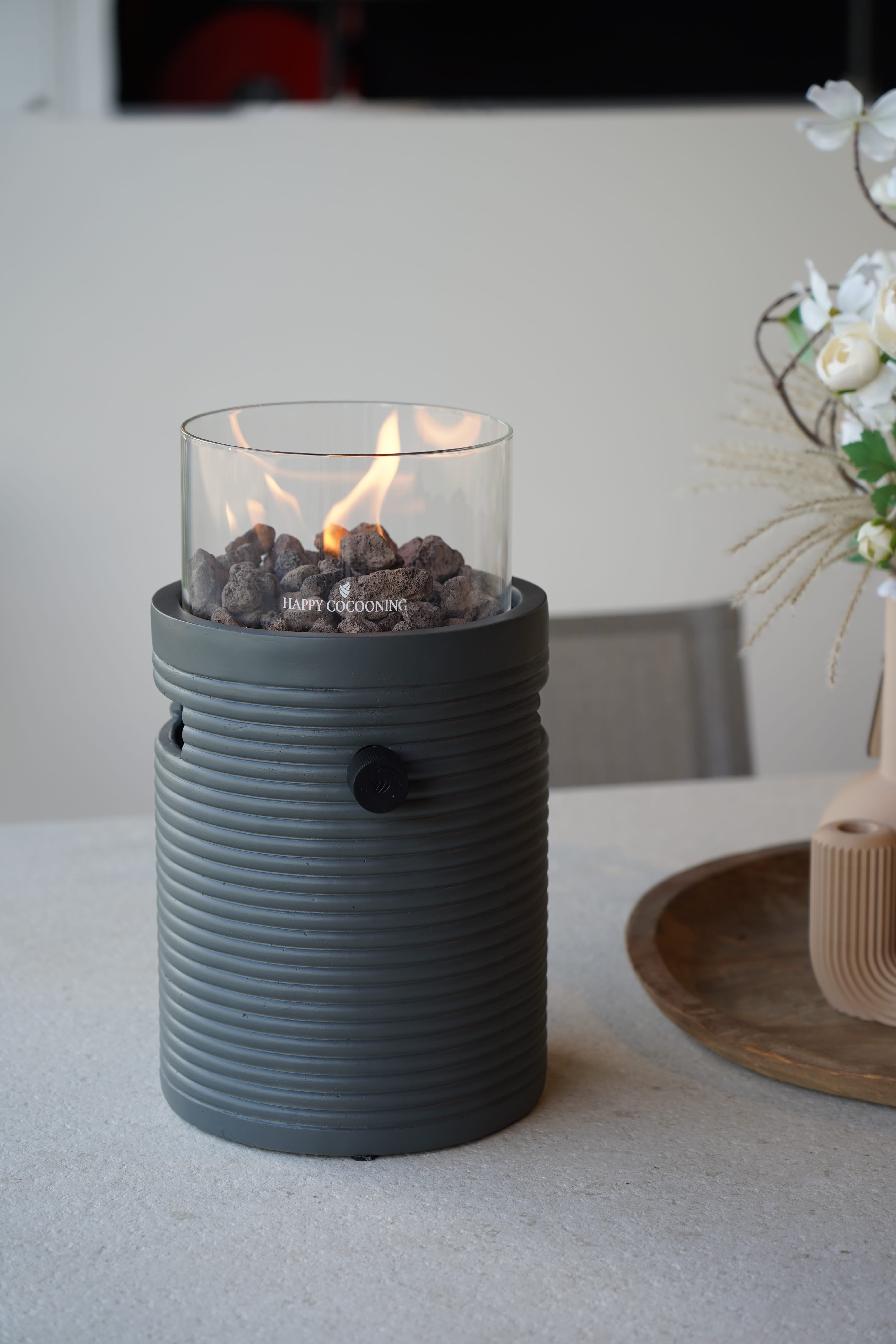 Tafelhaard Lumi - Groove - Smokey Anthracite