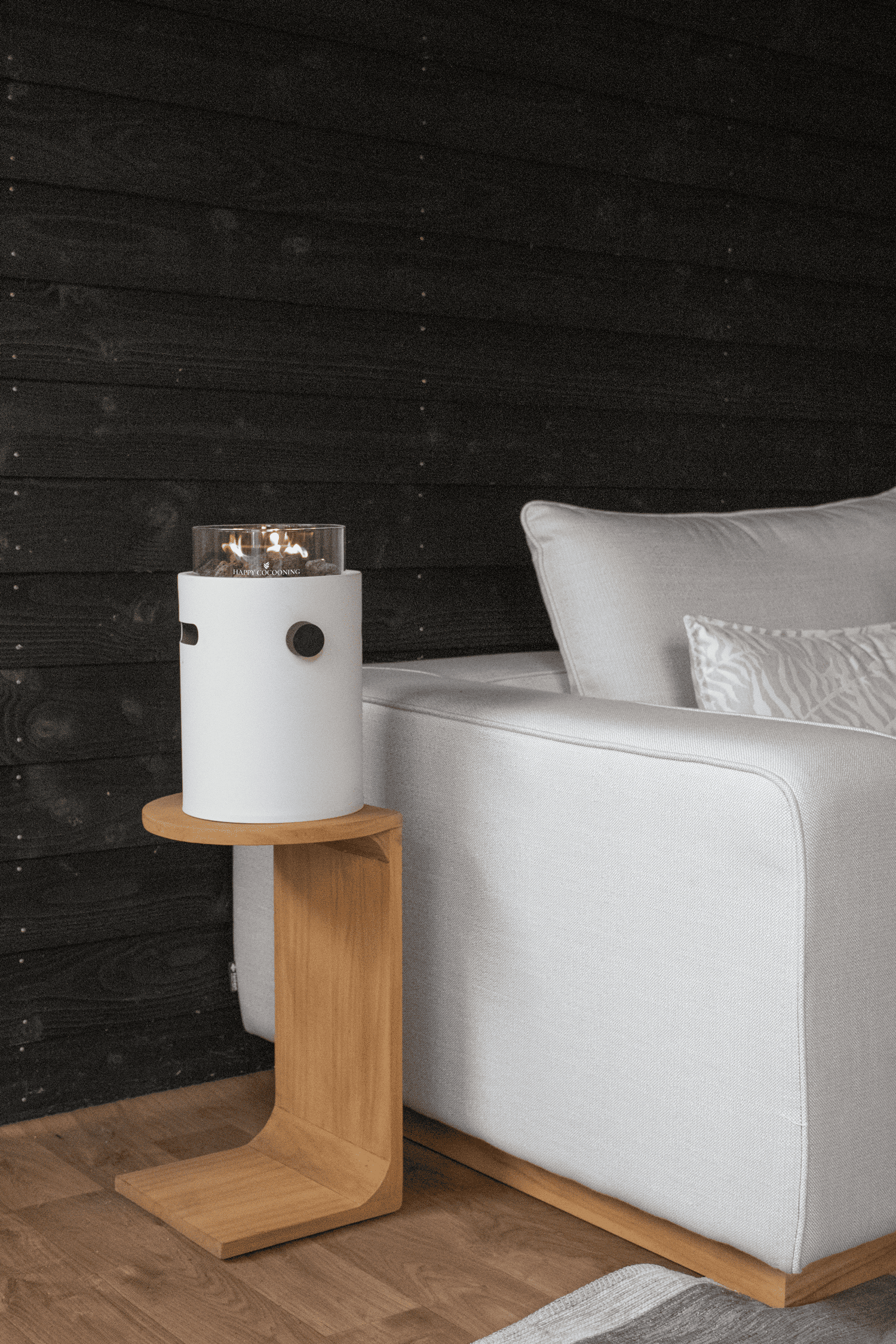 Tafelhaard Lumi - Steel - Oyster Beige