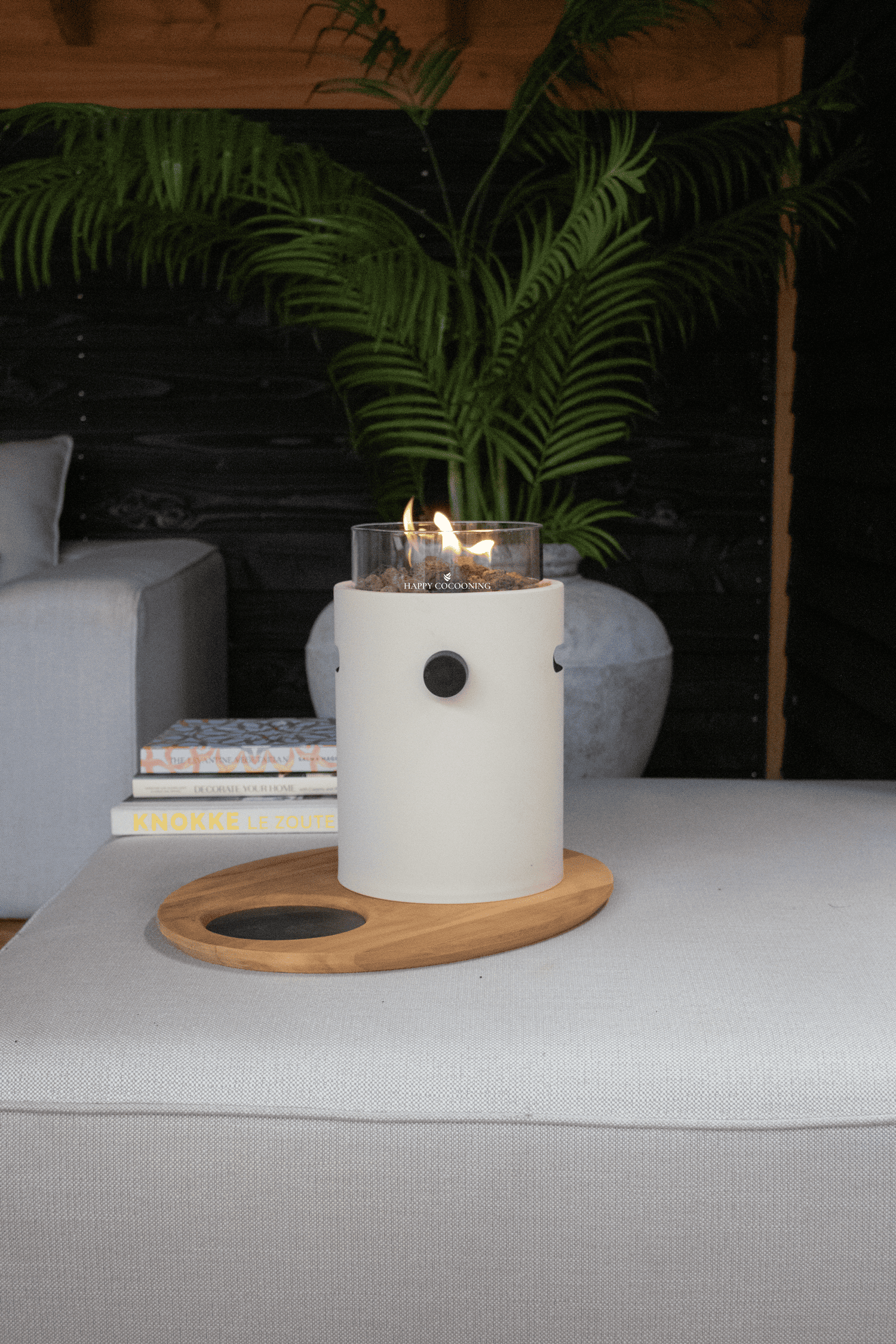 Tafelhaard Lumi - Steel - Oyster Beige