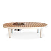 Vuurtafel Riviera - 140 - Oyster Beige