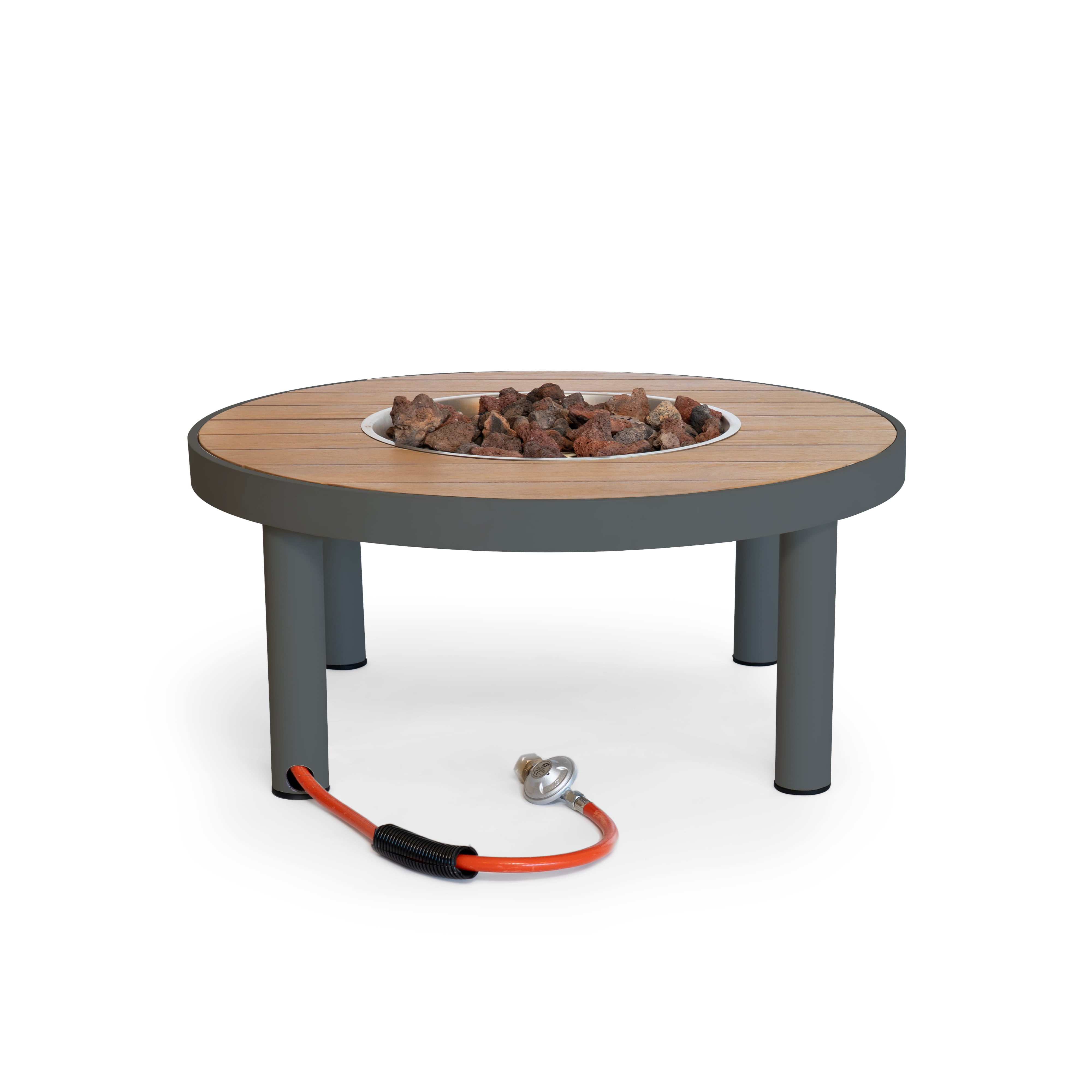 Vuurtafel Riviera - Ø80 - Smokey Anthracite