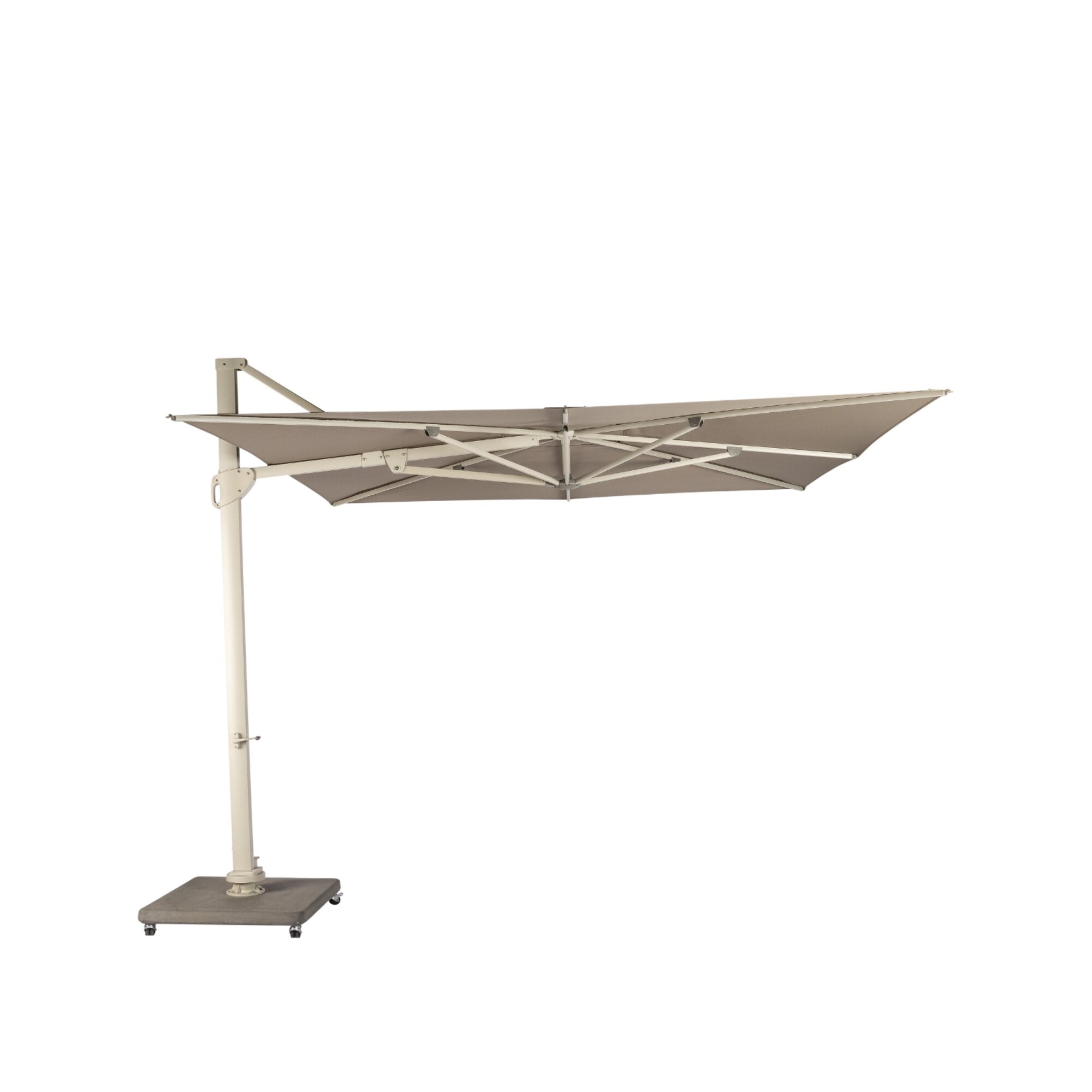 Parasol Vince - 300x300 cm - Linnen - Taupe