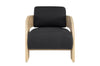 Fauteuil Maravi - Off Black
