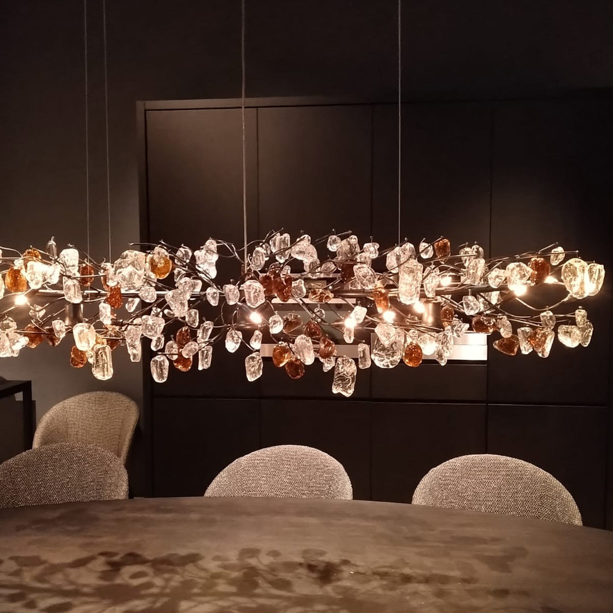 Kroonluchter Martini - horizontaal - 180 cm