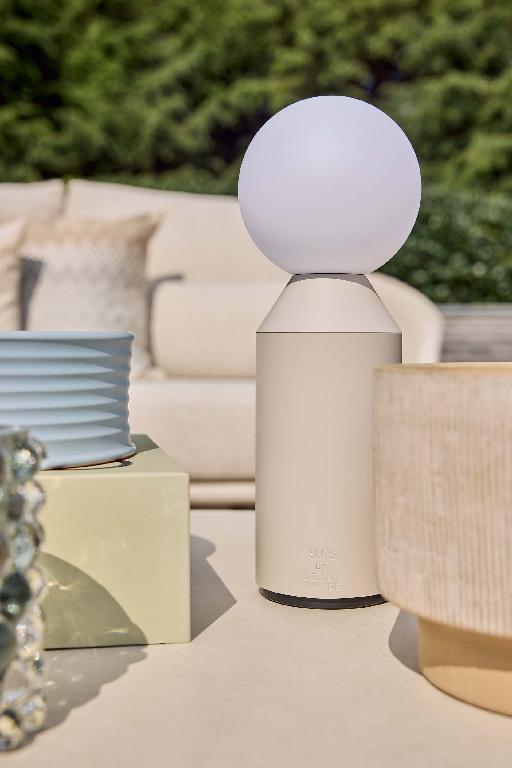Tuinlamp Ollie - M - Champagne