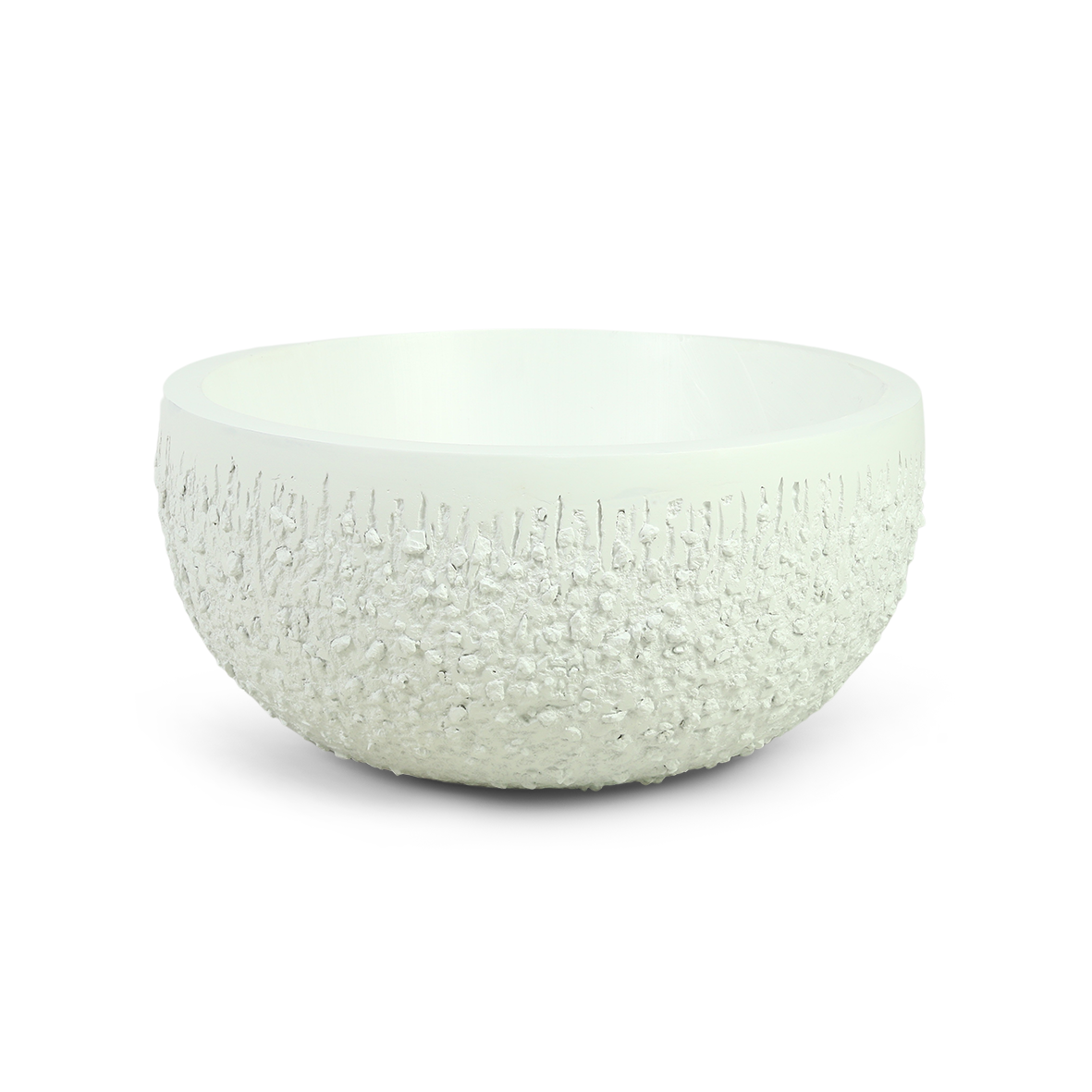 Schaal Asphalt - Wit - D56 H27