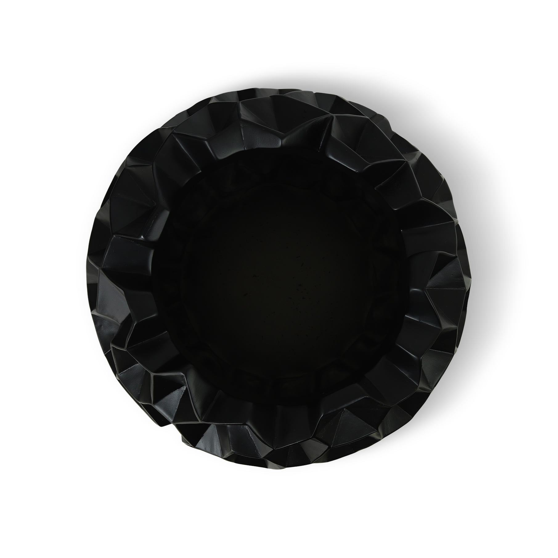 Plantenbak Krater - Zwart - D41 H33