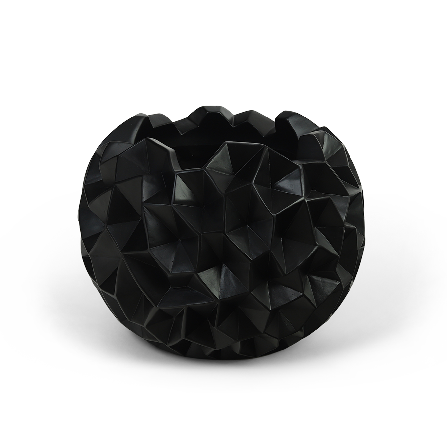 Plantenbak Krater - Zwart - D52 H40