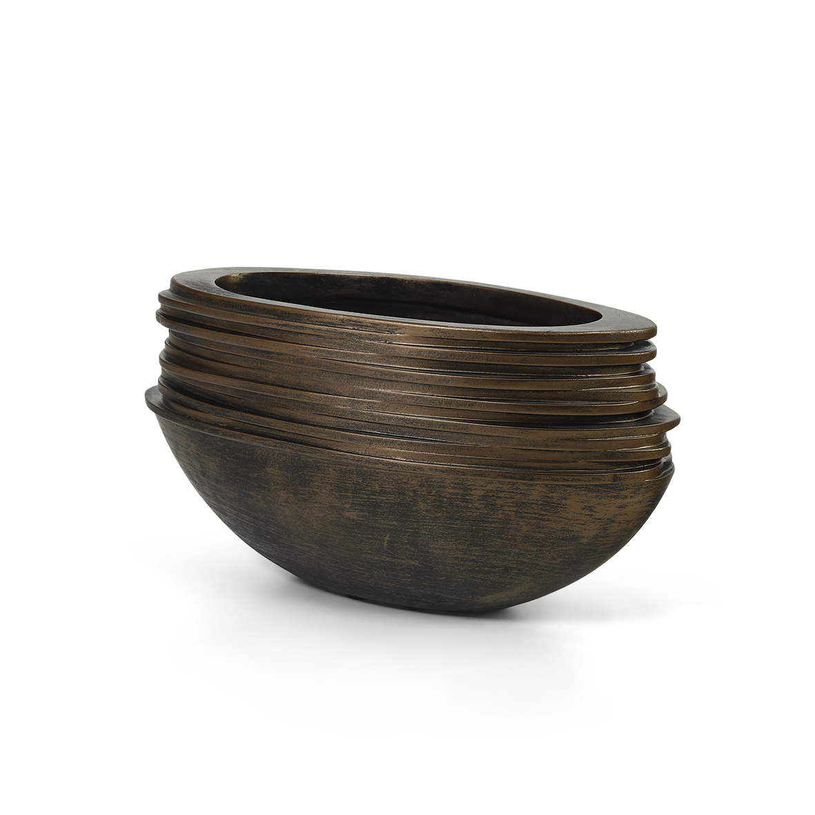 Plantenbak Roza Ovaal - Koper - L50 B20 H25