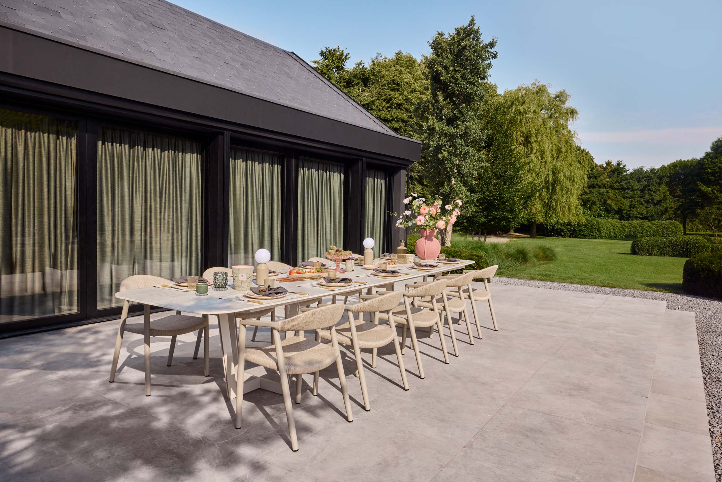 Tuinstoel Pemba - Champagne