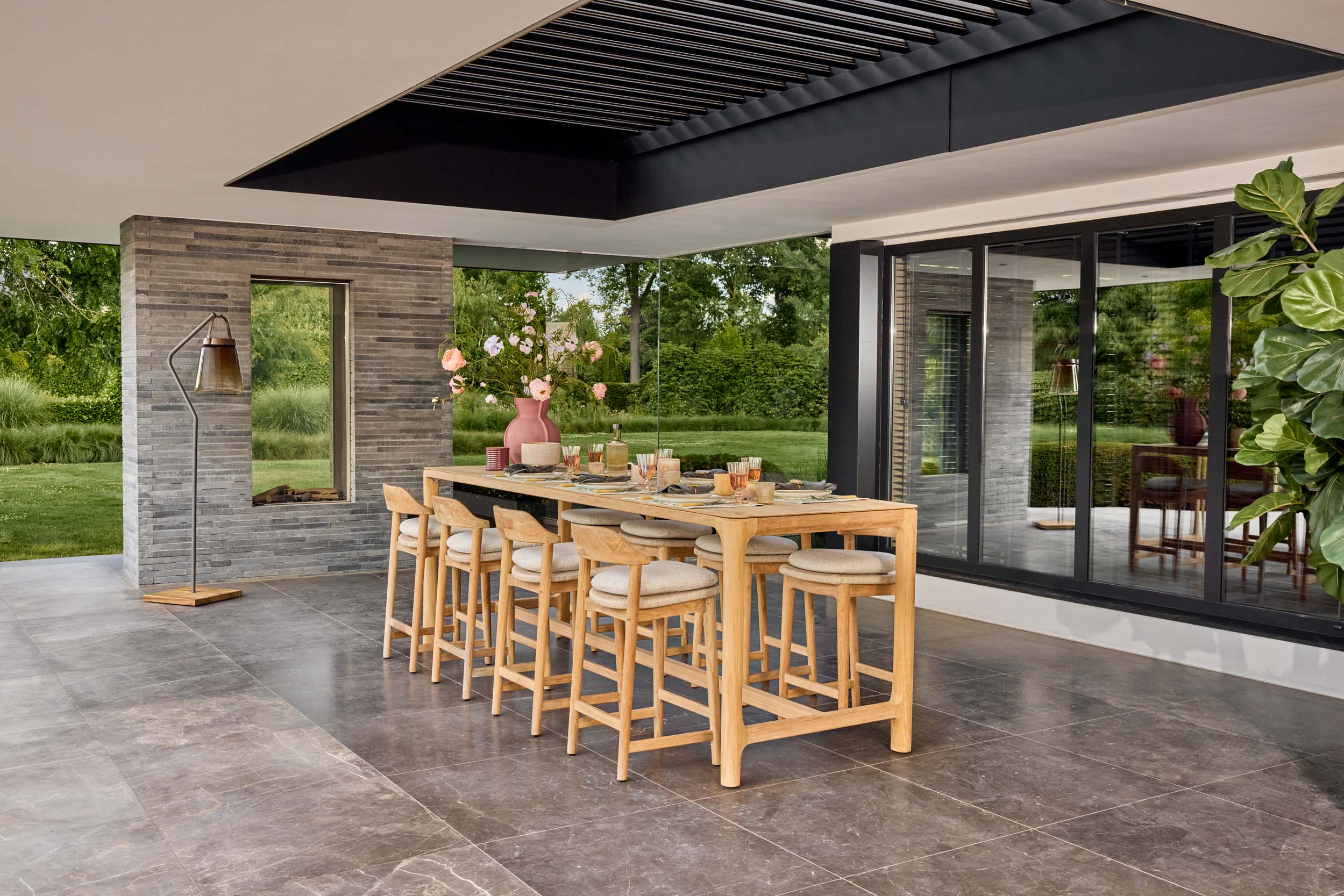 Barkruk Pemba - Teak