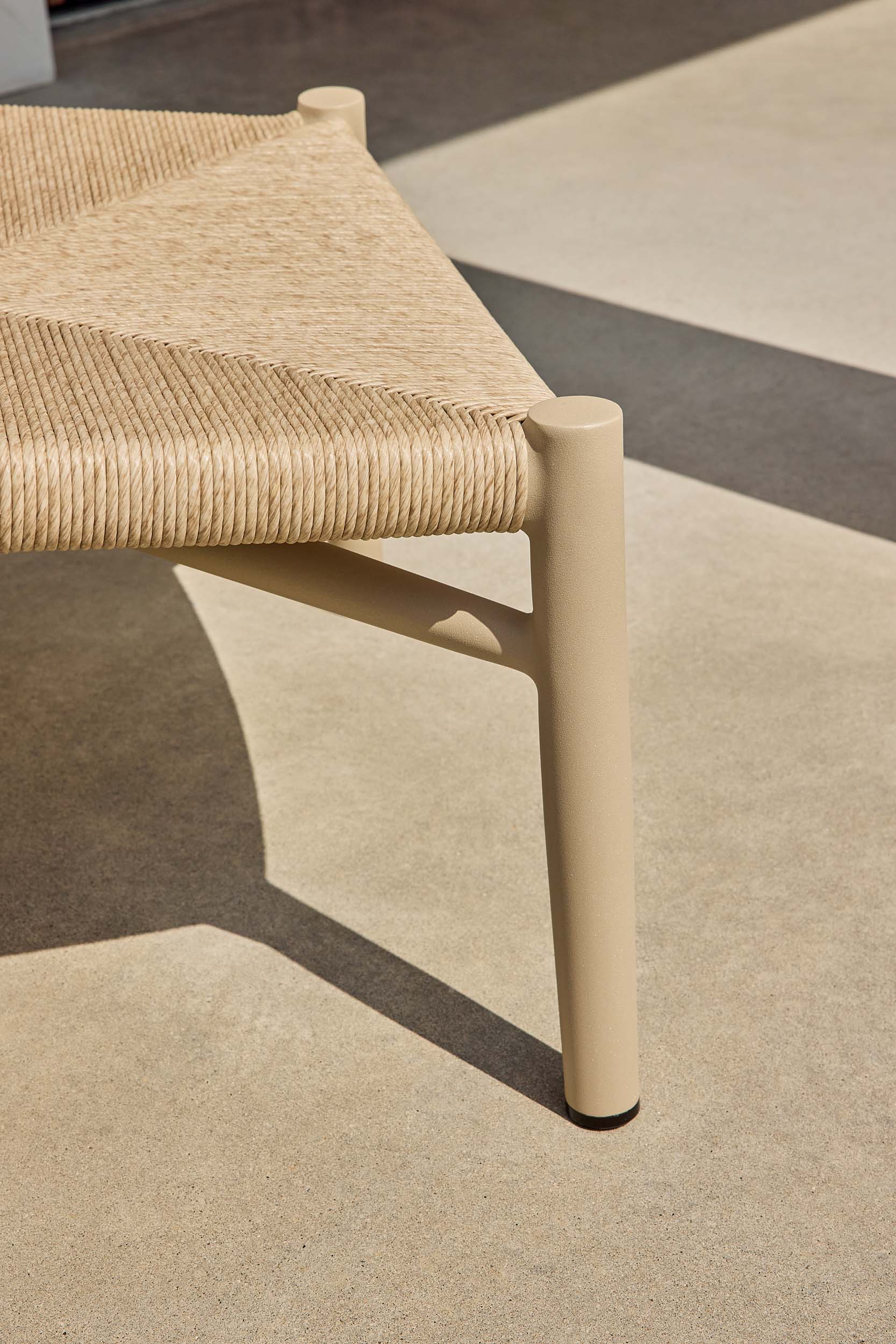 Loungestoel Pemba - Champagne