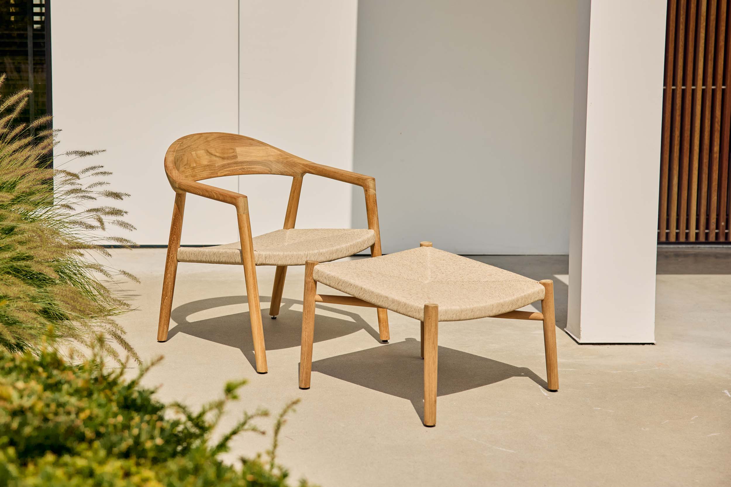 Loungestoel Pemba - Teak