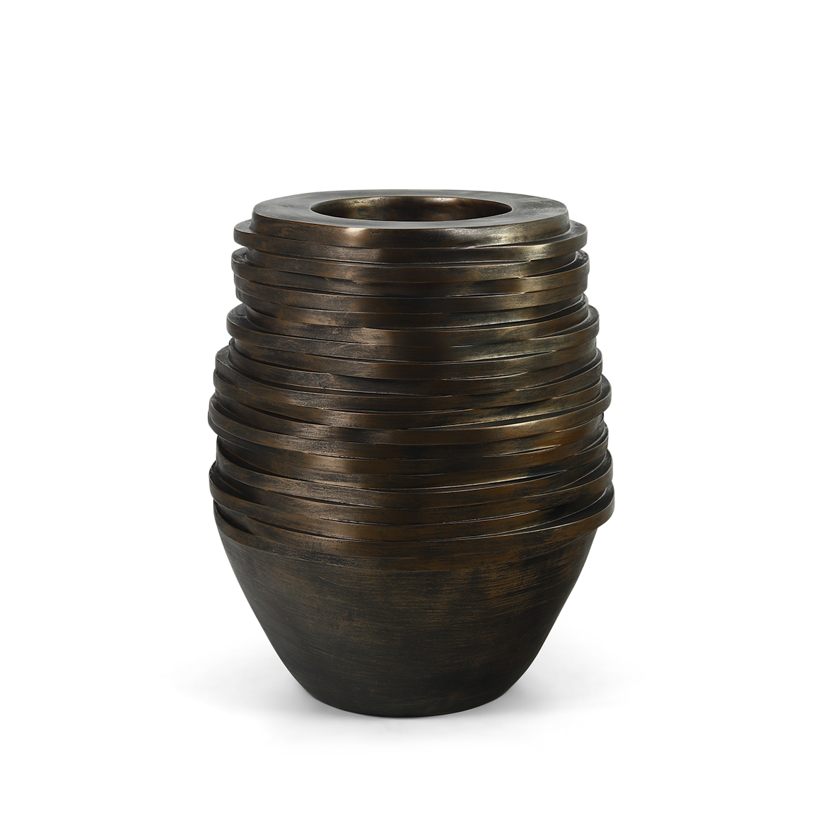 Plantenbak Ovaal - Koper - D64 H80