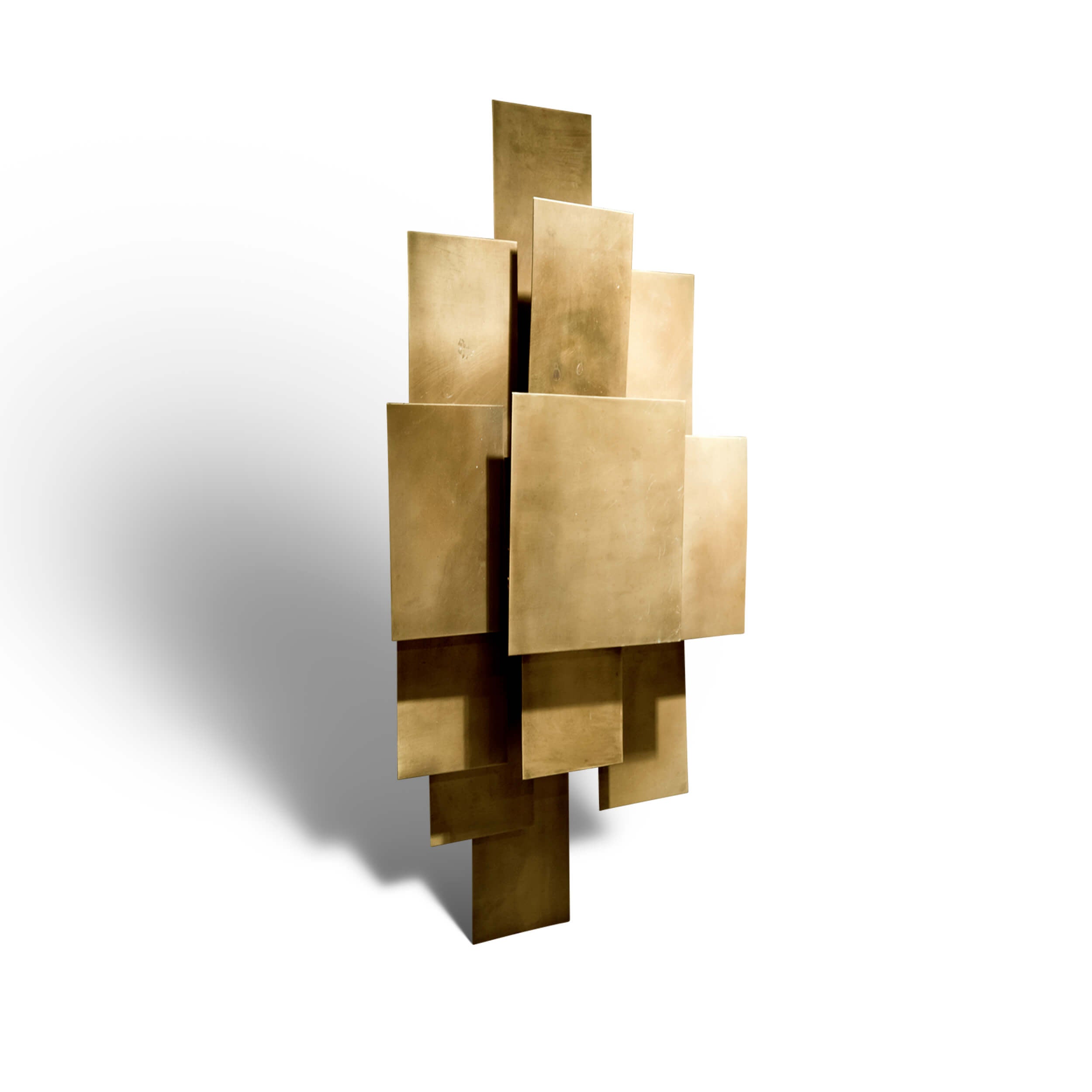 Wandlamp Ginger Messing