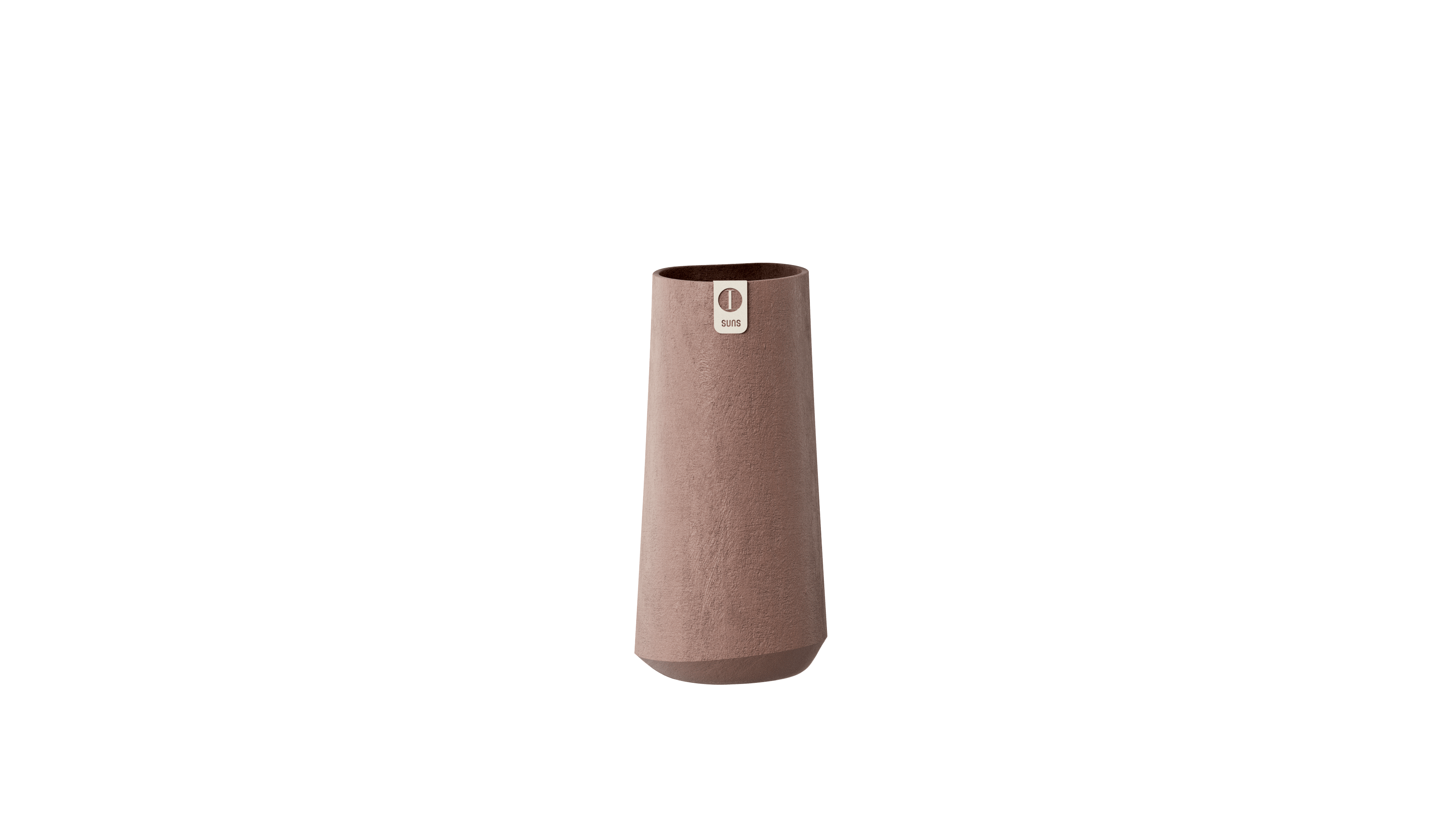 Plantenbak Rondello - Ø42x90 - Ash brown