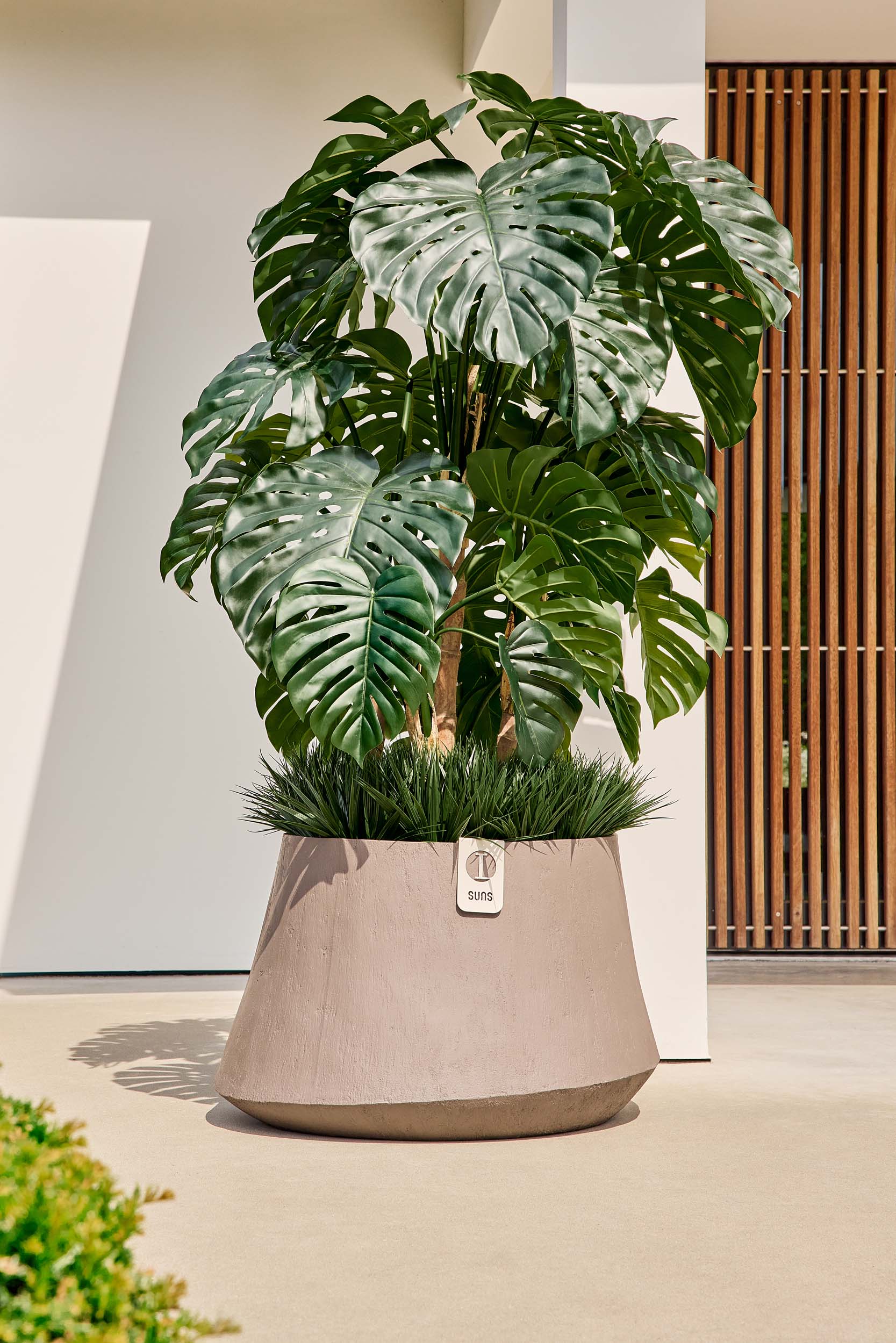 Plantenbak Rondello - Ø90x60 - Ash brown