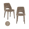 Eetkamerstoel Cecilia - Stone chenille (set van 2)