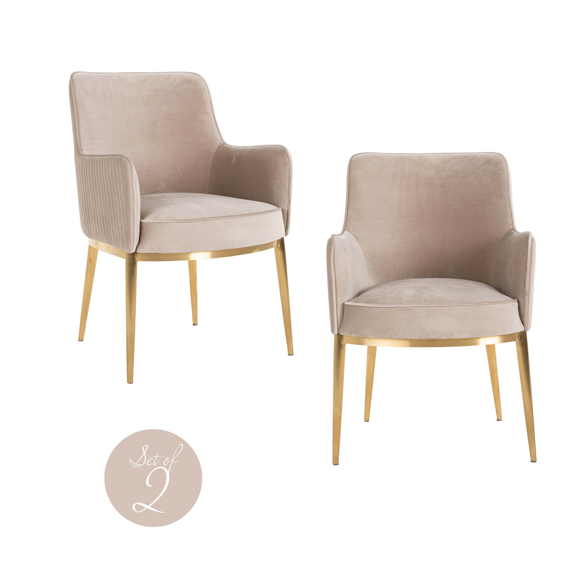Eetkamerstoel Breeze (set van 2)