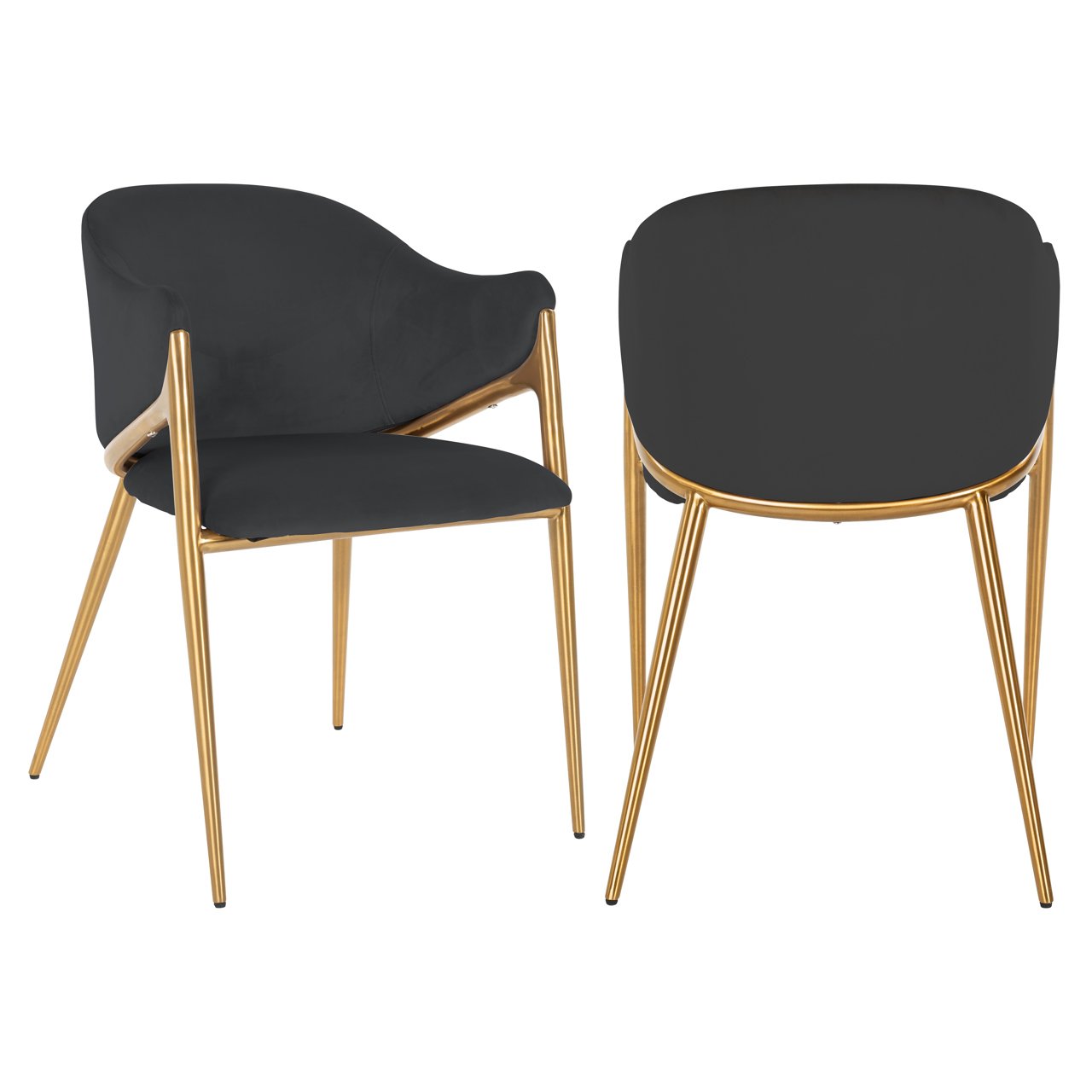 Eetkamerstoel Gwen - Quartz anthracite