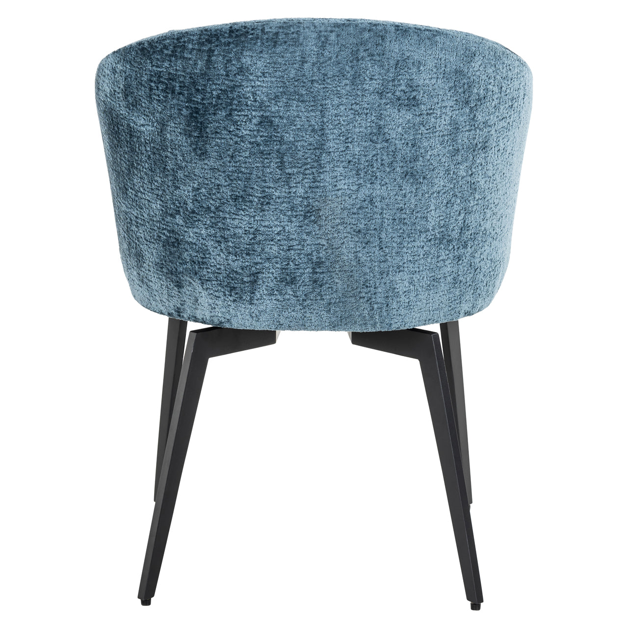 Stoel Amphara - Blue chenille