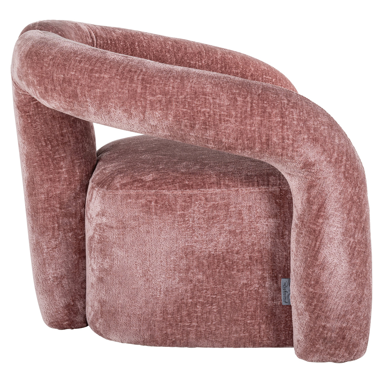 Fauteuil Dana - Rose chenille