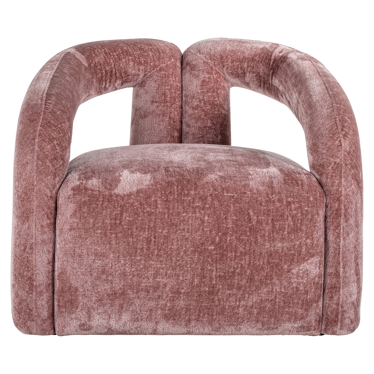 Fauteuil Dana - Rose chenille