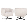 Draaifauteuil Estelle - Lovely cream