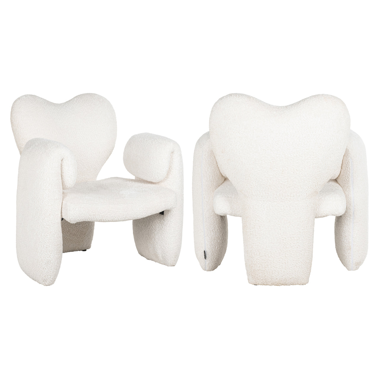 Fauteuil Didi - White sheep