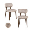 Eetkamerstoel Basker - Natural geo (set van 2)