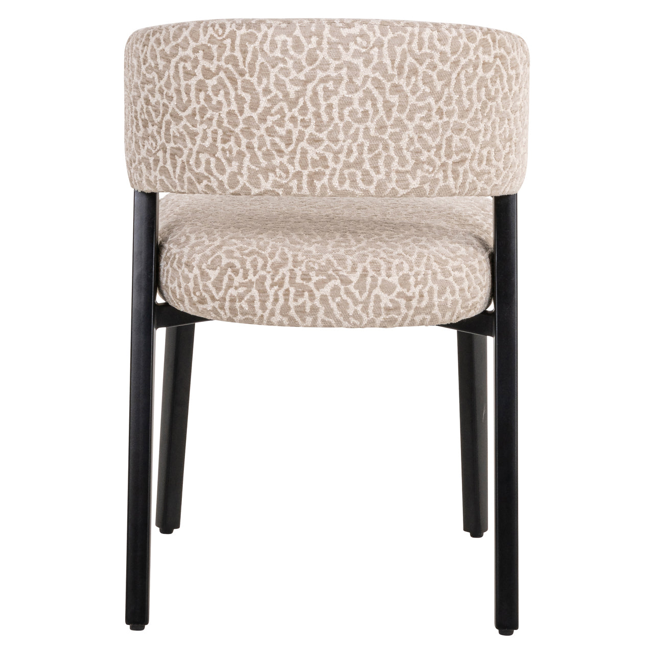 Eetkamerstoel Zeno - Beige leopard