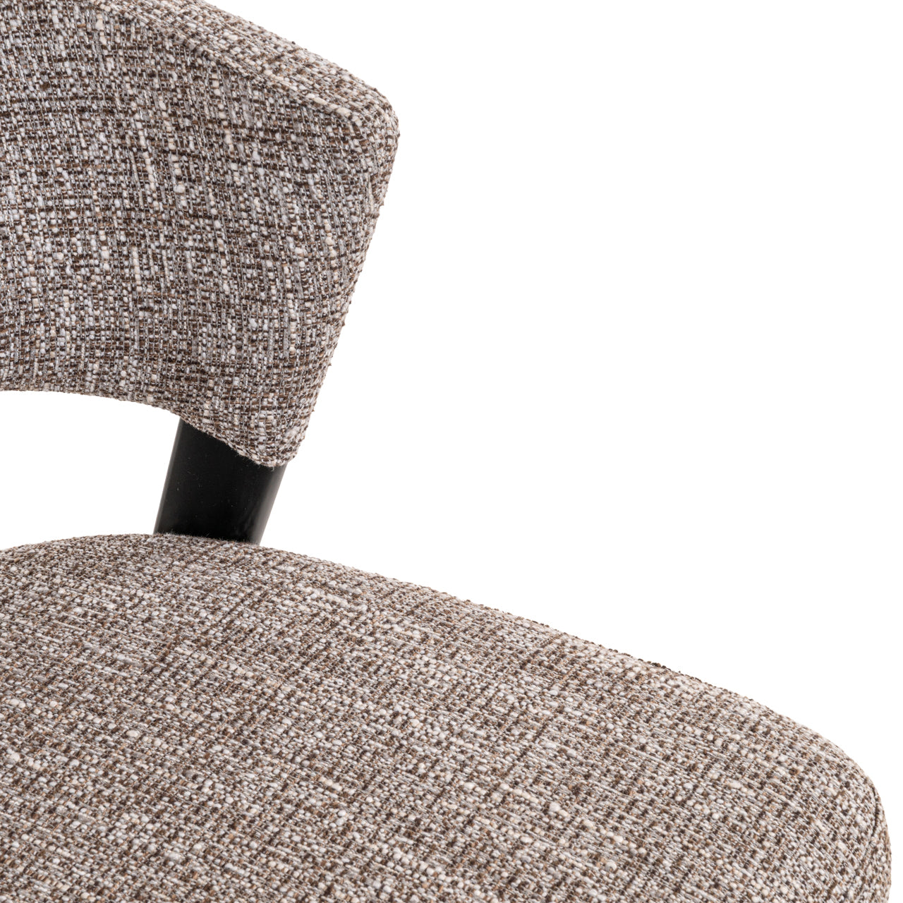 Eetkamerstoel Zeno - Earth tweed