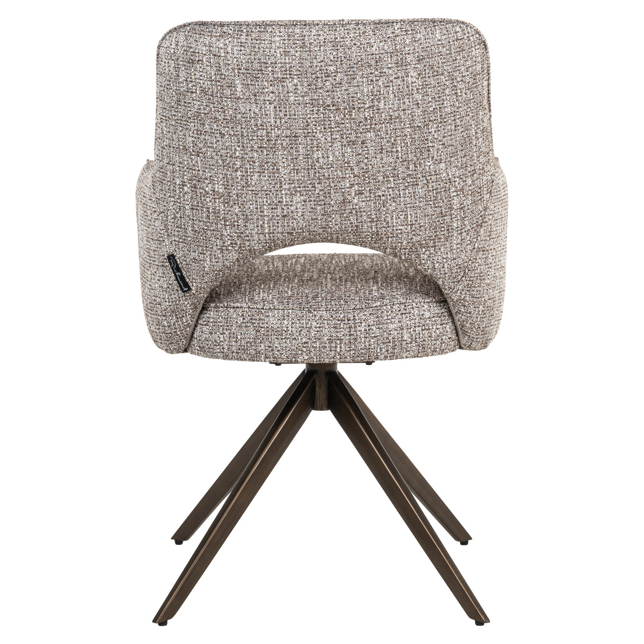 Eetkamerstoel Ginerva - Earth tweed