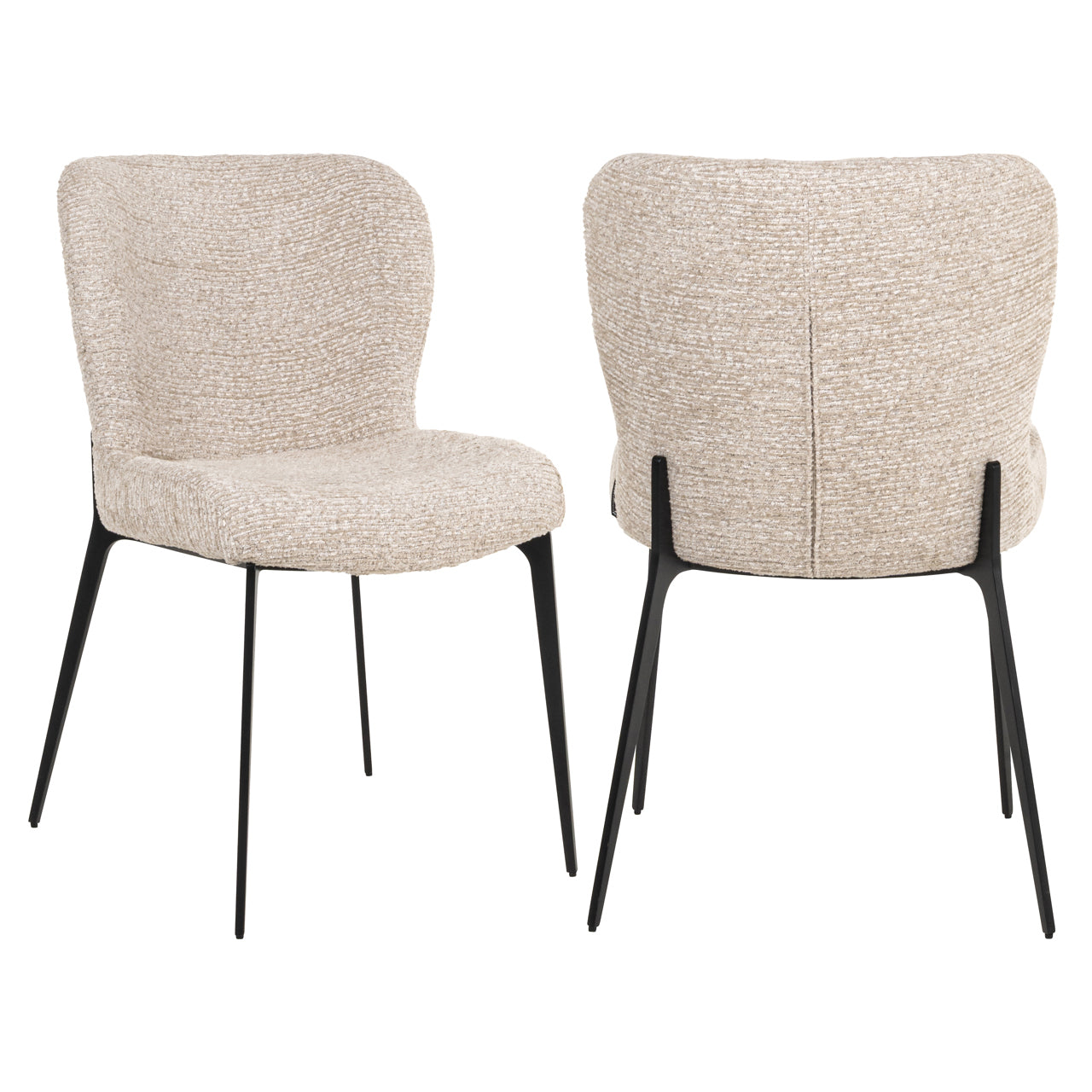 Eetkamerstoel Sergio - Natural linear