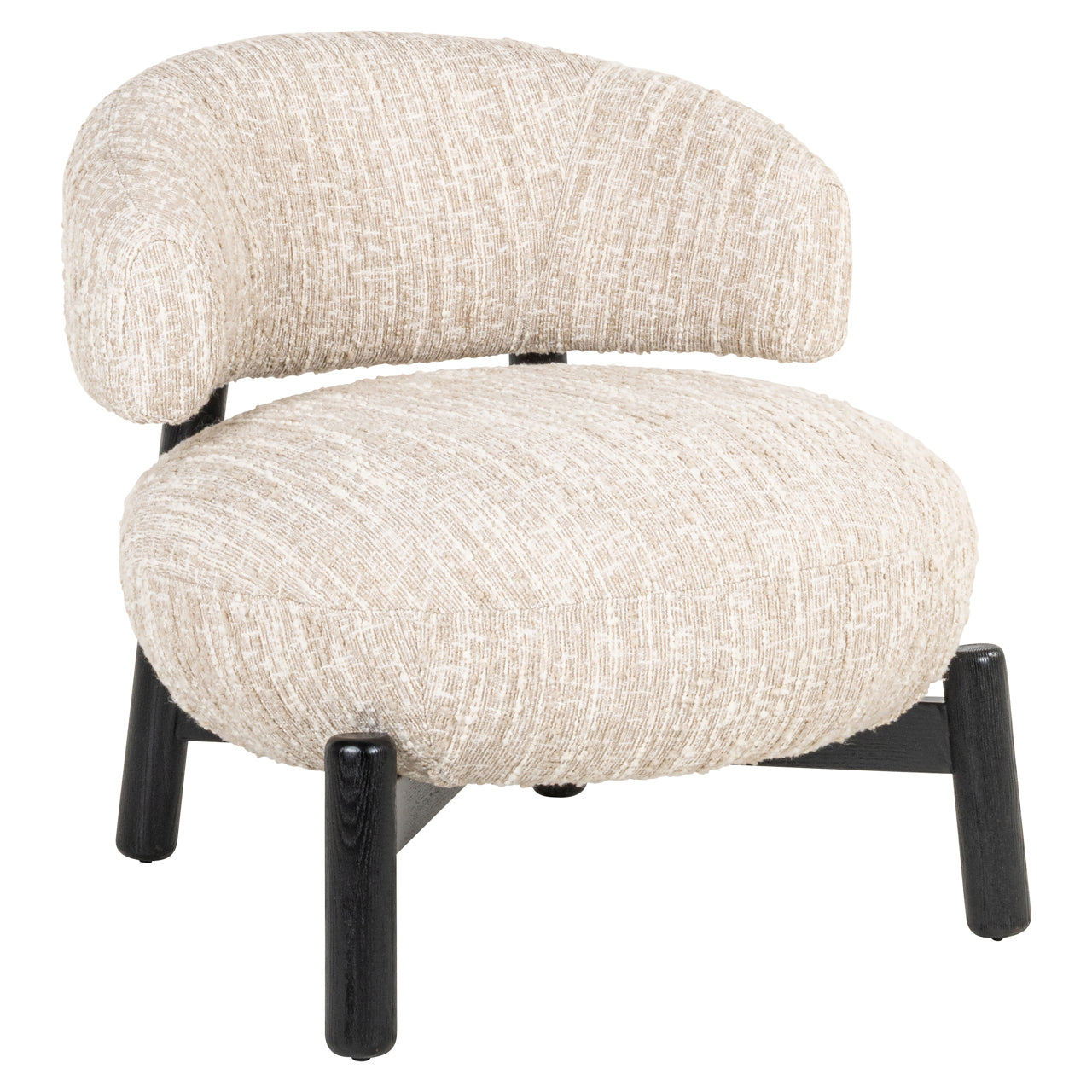 Fauteuil Ornella - Beige angora