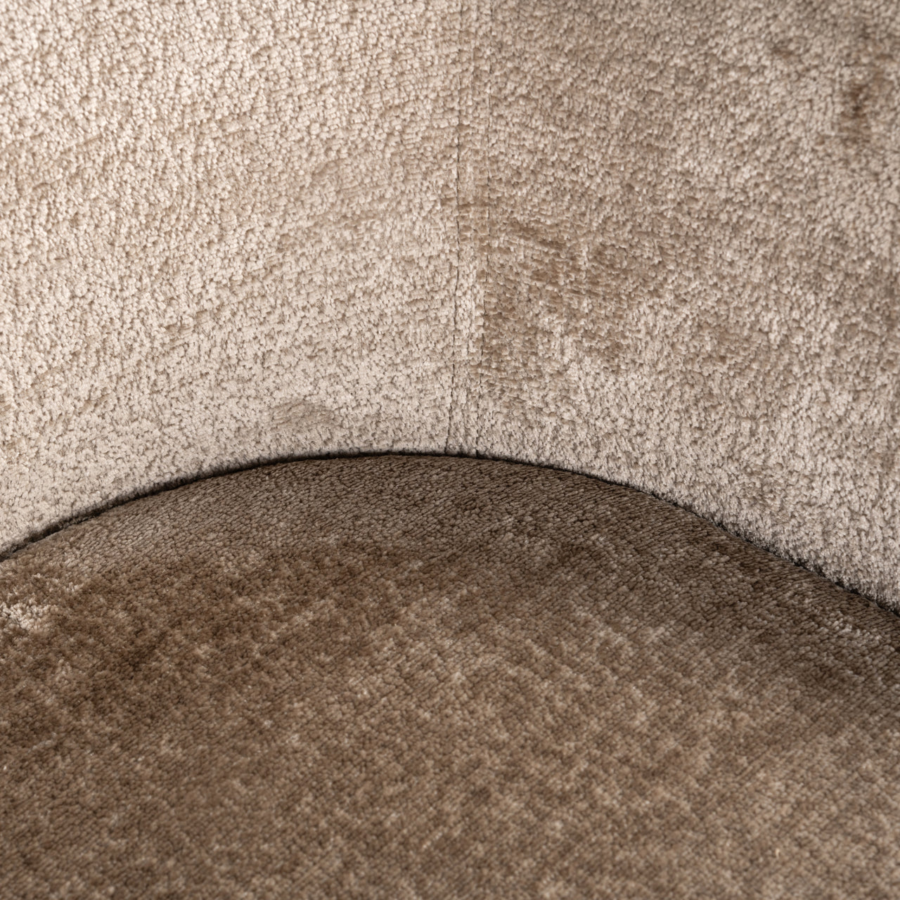 Stoel Ruby - Taupe chenille