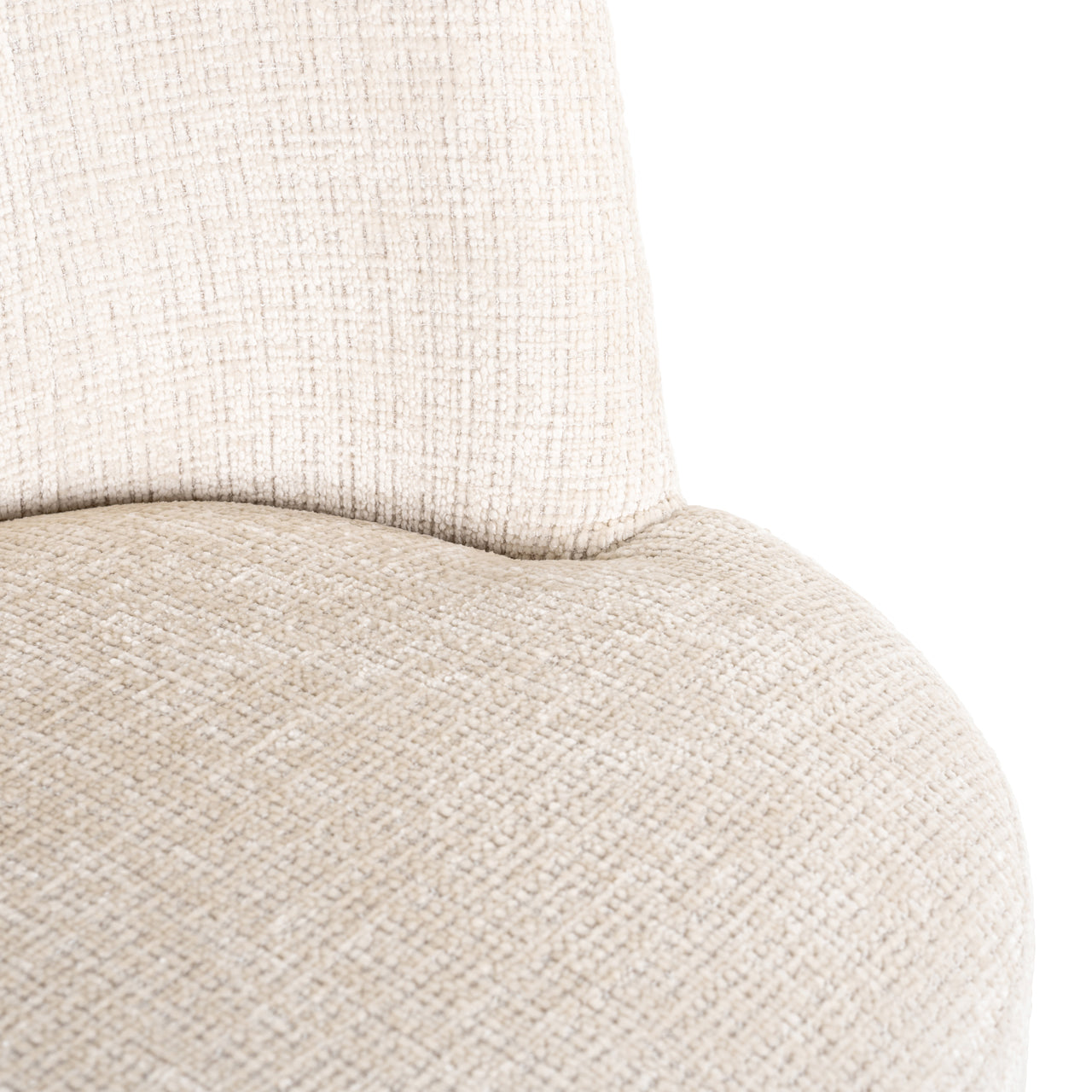 Stoel Stella - Beige chenille