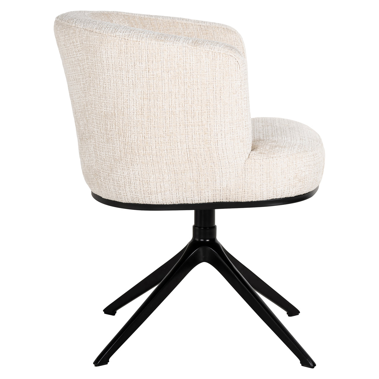 Draaistoel Cheyenne - Beige chenille