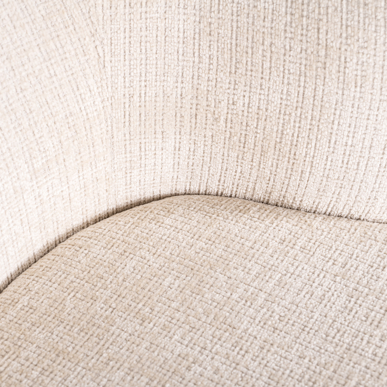 Draaistoel Cheyenne - Beige chenille