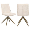 Draaistoel Dakota - Beige chenille