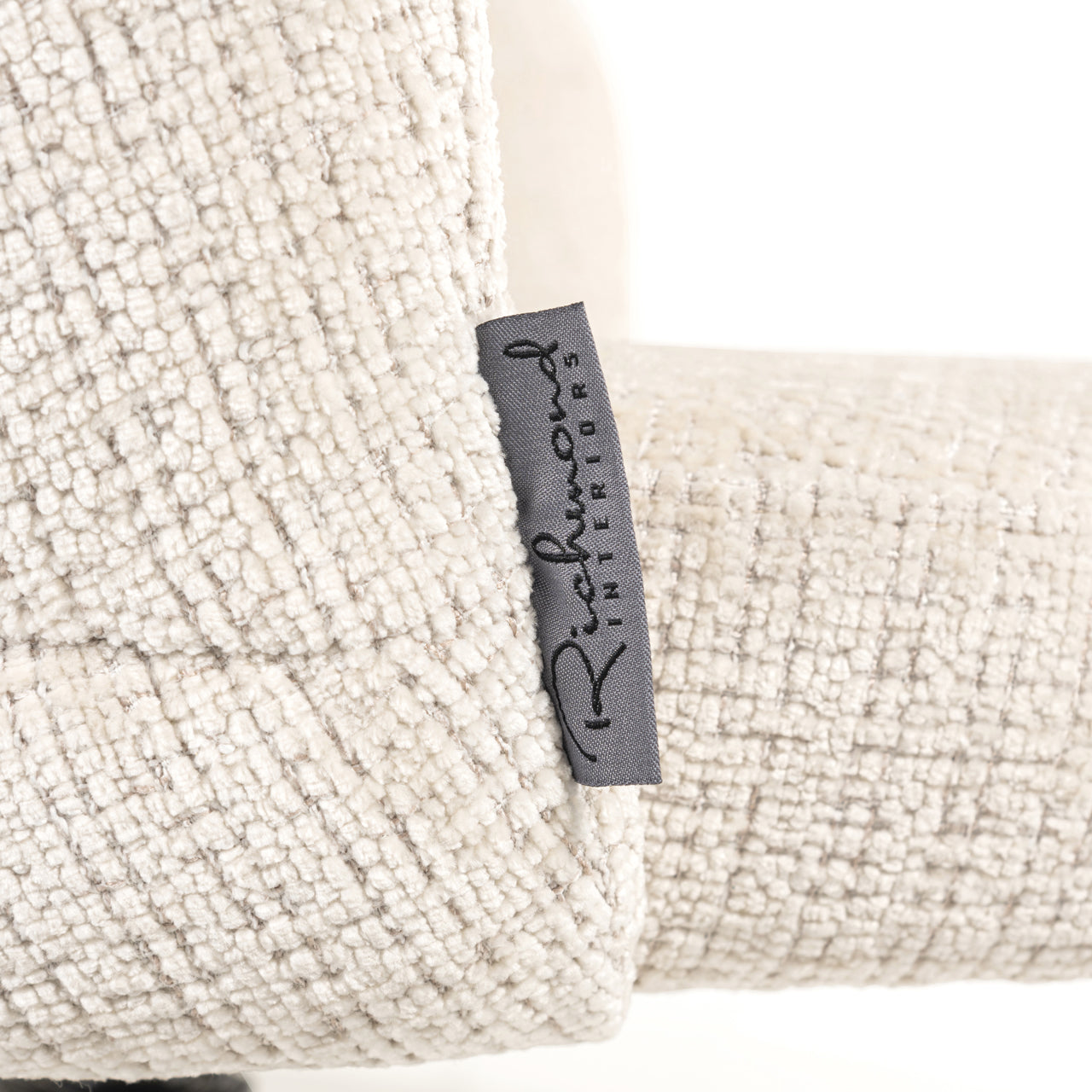 Draaifauteuil Zendaya - Beige chenille