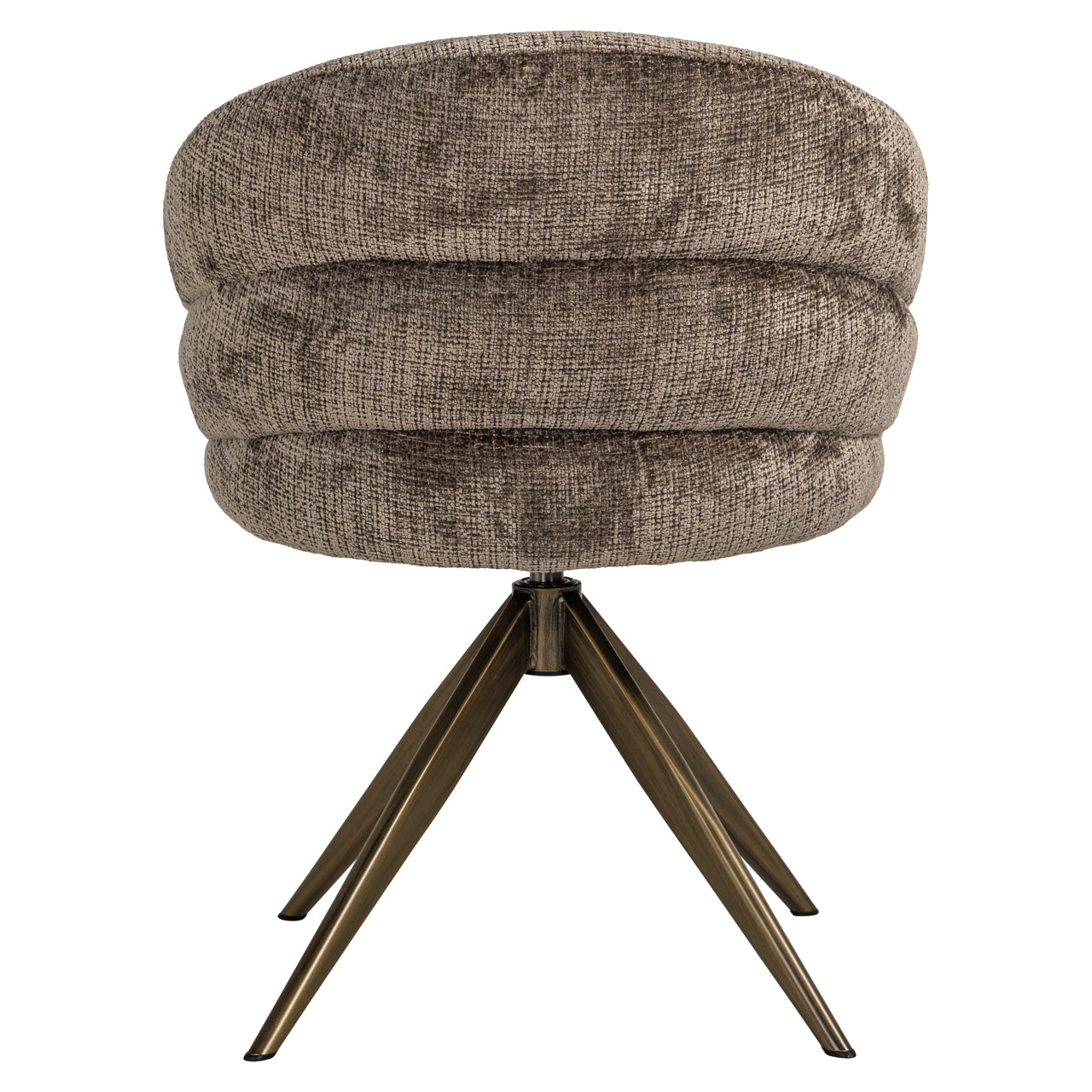 Draaifauteuil Zendaya - Stone chenille