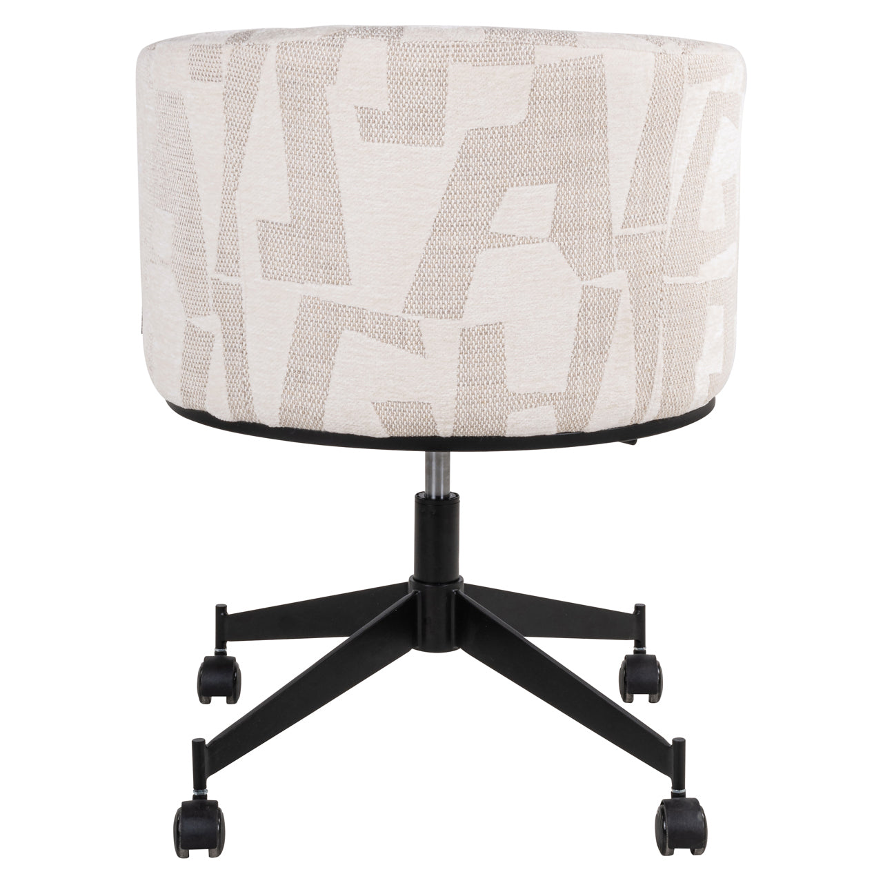Draaistoel Rochenne - Beige graffic