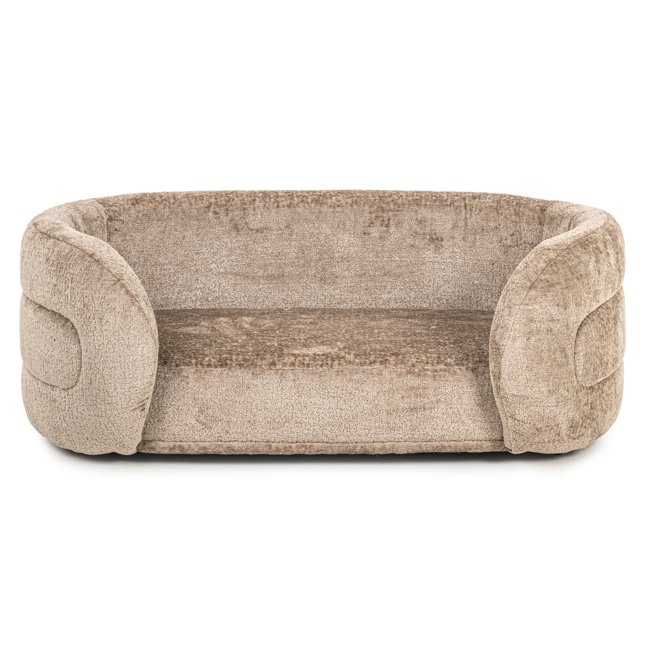 Huisdierenbed Bingo taupe chenille (Bergen 104 taupe chenille)